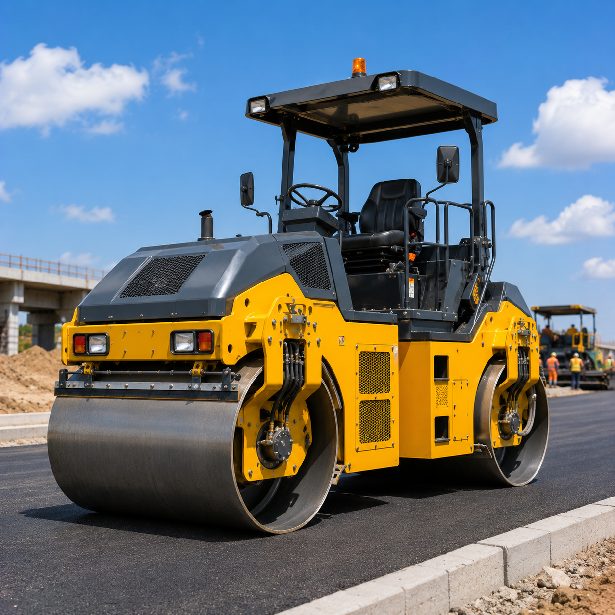 Sree Nandhana Tandem Roller compaction asset